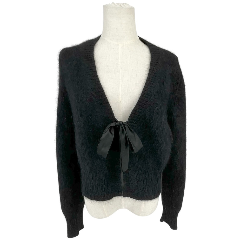 Fuzzy Angora Rabbit Hair Blend Bow Sweater Kate Upton Commercial Banana Republic